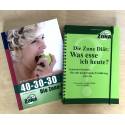 "40-30-30 Die Zone Diät" und Ringbuch "Was esse ich heute?" | Kombi-Packet -20%