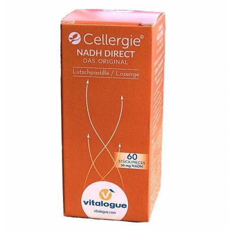 Cellergie NADH Direct 20 mg - 60 Sublingual Tabletten