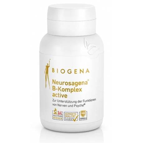 Neurosagena® B-Komplex active Gold von Biogena (60 Kaps.) | Nerven, Psyche