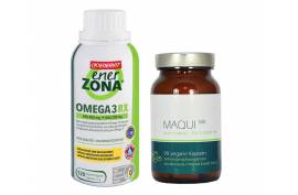 Omega-3 PLUS Kombi-Paket: 1 EnerZona Omega-3 RX, 1 Maqui-vitalsee