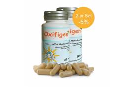 Oxifigen (60 Kaps.) von JABOSAN | Sauerstoff-Aktivator | 2-er Set (-5%)