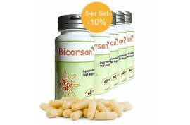 Bicorsan (60 Kaps.) von JABOSAN | bei Entzündungen | 5-er Set -10%