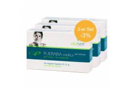 Pueraria mirifica 300 mg (60 Kaps.) von VITALSEE | Menopause Frauen | 3-er Set -3%