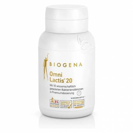 Omni Lactis® 20 Gold von Biogena (60 Kaps) | Probiotika, Darm