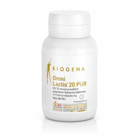 Omni Lactis® 20 PUR Gold von Biogena (60 Kaps) | Probiotika, Darm