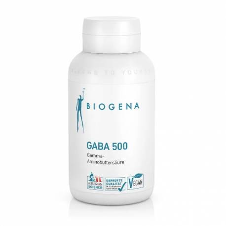 Biogena GABA 500 (90 Kaps.) von Biogena | Nerven, Neurotransmitter