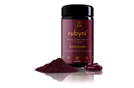 rubyni® Bio-Edelholunder: 100% schwarzer Holunderextrakt (60 Kaps.) | Immunsystem