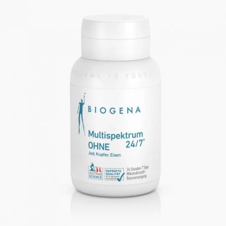 Multispektrum 24/7® OHNE (60 Kaps.) von Biogena | Multivitalkomplex, Basisversorgung