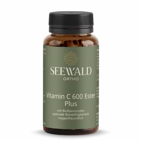 Vitamin C 600 Ester Plus (60 Kaps.) von Seewald Ortho | hoch dosiert, magenfreundlich