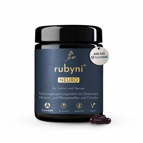 rubyni® NEURO (140 Kaps.) | Gehirn, Nerven