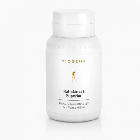 Nattokinase Superior (60 Kaps.) von Biogena | Kollagenbildung, Blutgefäße