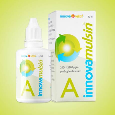 innovamulsin® Vitamin A (50 ml) von innovaVital | Haut, Sehkraft