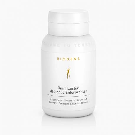 Omni Lactis® Metabolic Enterococcus von Biogena (90 Kaps) | Probiotika, Darm, Gewichtsregulierung