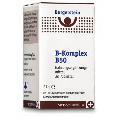 Burgerstein Vitamin B-Komplex B50