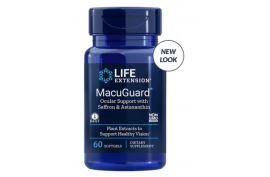 LE MacuGuard® Ocular Support mit  Saran und Astaxanthin (60 Kaps.) von Life Extension | Augengesundheit